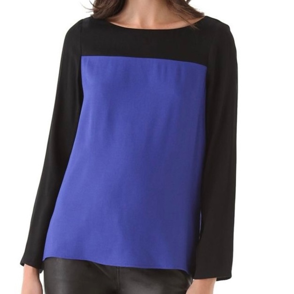 Joie Colorblock Aliso Long Sleeve Top